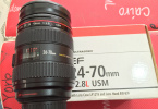 Canon 24 70 2.8 sıfırdan farksız 