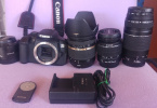CANON 650D + TAMRON 17-50 VC + CANON 75-300 + CANON 50mm 1.8 + CANON 18-55 + UZAKTAN KUMANDA
