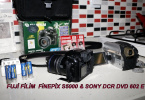 FUJİFİLİM FİNEPİX S 5000 YANINDA DVD 602 E TAM TAKIM  SATILIK 