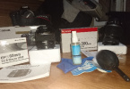 CANON 550 D 14.000 shutter 18-55 kit+60mmMacro+55-250 telefoto+tripod+2 çanta