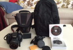 CANON 650D 18-55mm LENS + SIRT VE ASKILI CANTA