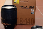 Nikon AF-S DX NIKKOR 18-140mm f/3.5-5.6G ED VR Lens + Garantili