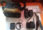 Canon 600D + 18-55 Lens + 75-300 Lens + Garanti