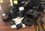 Nikon D3100 18 55 - 55 200 VR kit Lens