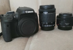 03.01.2017 Fatura Tarihli Canon Eos 750D + 18-55mm STM + 50mm STM Nakit ihtiyacından dolayı Satıyorum.