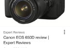 Canon esi 650d