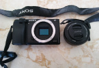 sony a 6000 + 16-50 mm e mount lens   ve diğer lensler 