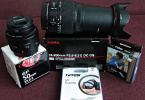 sıgma/canon 18-200 mm f3,5-6.3 ıı dc oc  + canon 50 mm f/1.8ıı