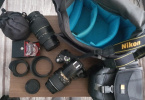 Acill NİKON D3000 + 18-55 Kit Lens + Hediyeler