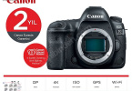 CANON EOS 5D MARK 4 SIFIR KAPALI KUTU 2 YIL RESMI CANON TURKIYE GARANTILI 