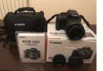 CANON EOS 100D 18-55 MM LENS. 1587 SHUTTER SIFIR GİBİ