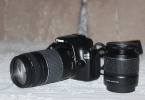 CANON 1100D // 75-300 // 18-55 // 17k Shutter Sarj aleti ile Sifir ayarinda
