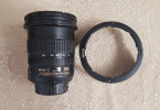 Nikon 12-24 F4 çok az kullanılmış geniş açı lens