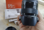 Sony e 35 1.8 f lens