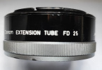 Canon Extension Tube FD 25 Uzatma tüpü