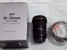 Canon 16 35 Usm II Kutusunda sıfır temsili