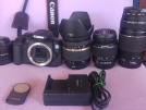 CANON 650D + TAMRON 17-50 VC + CANON 75-300 + CANON 50mm 1.8 + CANON 18-55 + UZAKTAN KUMANDA