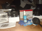 CANON 550 D 14.000 shutter 18-55 kit+60mmMacro+55-250 telefoto+tripod+2 çanta