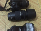 CANON 600D 18-55 75-300 + HARİCİ FLAŞH+ TRIPOT+ÇANTA