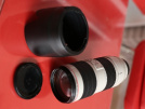 sıfır ayarında çok az kullanılmış canon  70-200 2,8 IS II