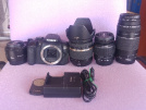 CANON 650D +TAMRON 17-50 +CANON 75-300 +CANON 50mm +CANON 18-55 +UZAKTAN KUMANDA