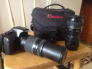 Canon eos 1100D 3 lens 