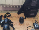 NIKON D80 + TAMRON 17-50 AF + STOK 18-50 LENS + BATARYA + 2 GB SD + ÇANTA 