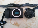 sony a 6000 + 16-50 mm e mount lens   ve diğer lensler 