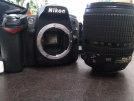 Nikon D90 18-105 filreler ve cantasiyla