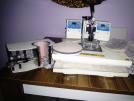 Sublimasyon Transfer Combi Makinesi ve epson l130 sublimasyon baskı cihazı