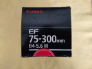 CANON 75-300 LENS
