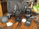 Sony alpha 290 + 4 lens