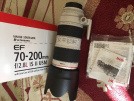 Canon 70-200 2.8 ıs II Tertemiz sıfırdan farkı Yok 