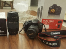 Sıfır ayarında, en fazla üç kere kullanılmış Canon EOS 1100 D