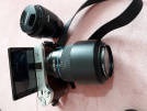 1 yıl garantili sıfır ayarında nx300m 18-55mm +50-200 mm lens
