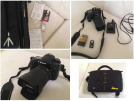 D7000+Lens+Tripod+Kumanda+Çanta