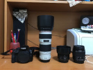 Canon 100 d 18 55mm 50 mm 1.8 70 200 f4 USM