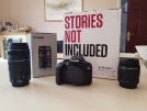 Canon 4000D + 18-55mm Lens + 70-300mm Lens