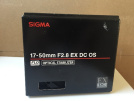 Sıgma 17 - 50 lens