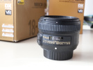 Nikkor af-s 50 mm1.8 G  objektif