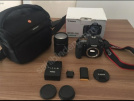 Canon eos 60d +18-135 lens ve ekipmanlar 