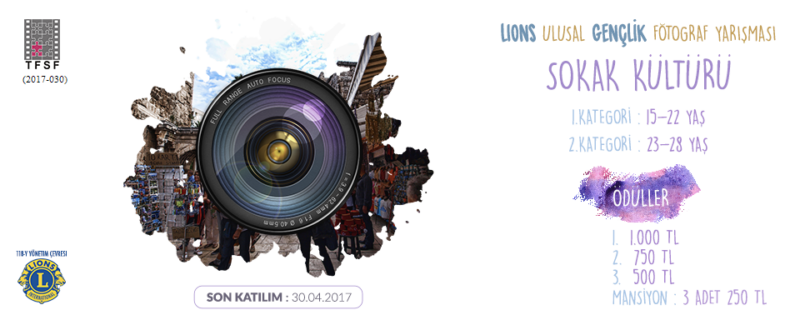 1. Ulusal Fotoğraf Yarışması “Sokak Kültürü” FOTOĞRAF YARIŞMASI Son Katılım Tarih : 30.04.2017