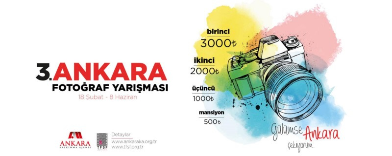 Ankara Kalkınma Ajansı “Ankara” 3. Fotoğraf Yarışması 2017 Son Katılım Tarihi:  08 Haziran 2017 