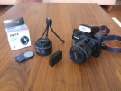 Canon Eos M +18-55+22 mm F1:2+Flaş+Meike adaptör+uzaktan kumanda+yedek pil+ mini tripod+filtreler Full aksesuar 