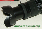 CANON FS 18 135 IS LENS SATILIK 