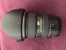 Tokina 11-16 mm DX(II) lens, 3 aylık, sıfırdan farksız,tertemiz