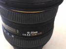 Sigma 10-20 1:4-5,6  EX DC HSM Nikon Uyumlu Balık Gözü Lens