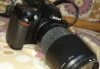 Nikon d70 fotoğraf makinesi 70-300 lens