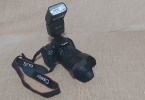 Sıfır ayarında Canon 250D 18-135 USM Nano Lens
