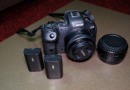 Canon R6 Body+Canon 50mm f1.8+Canon RF-EF mount+2xBatarya
